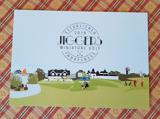 Scorecard from Jiggers Miniature Golf at Thorpeness Golf Club & Hotel