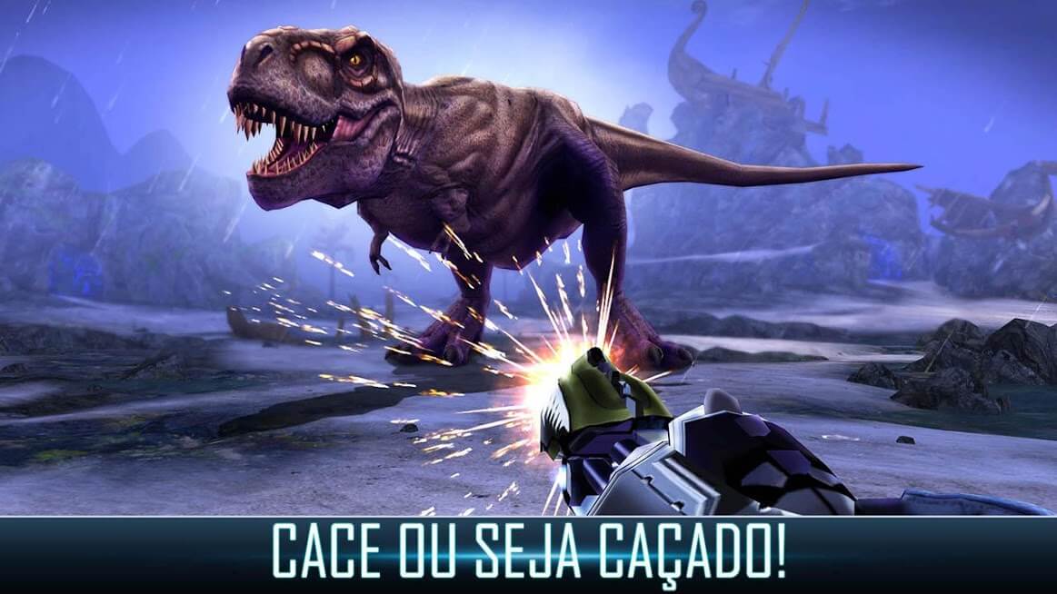 Dino Hunter Deadly Shores APK MOD Dinheiro Infinito v 4.0.0