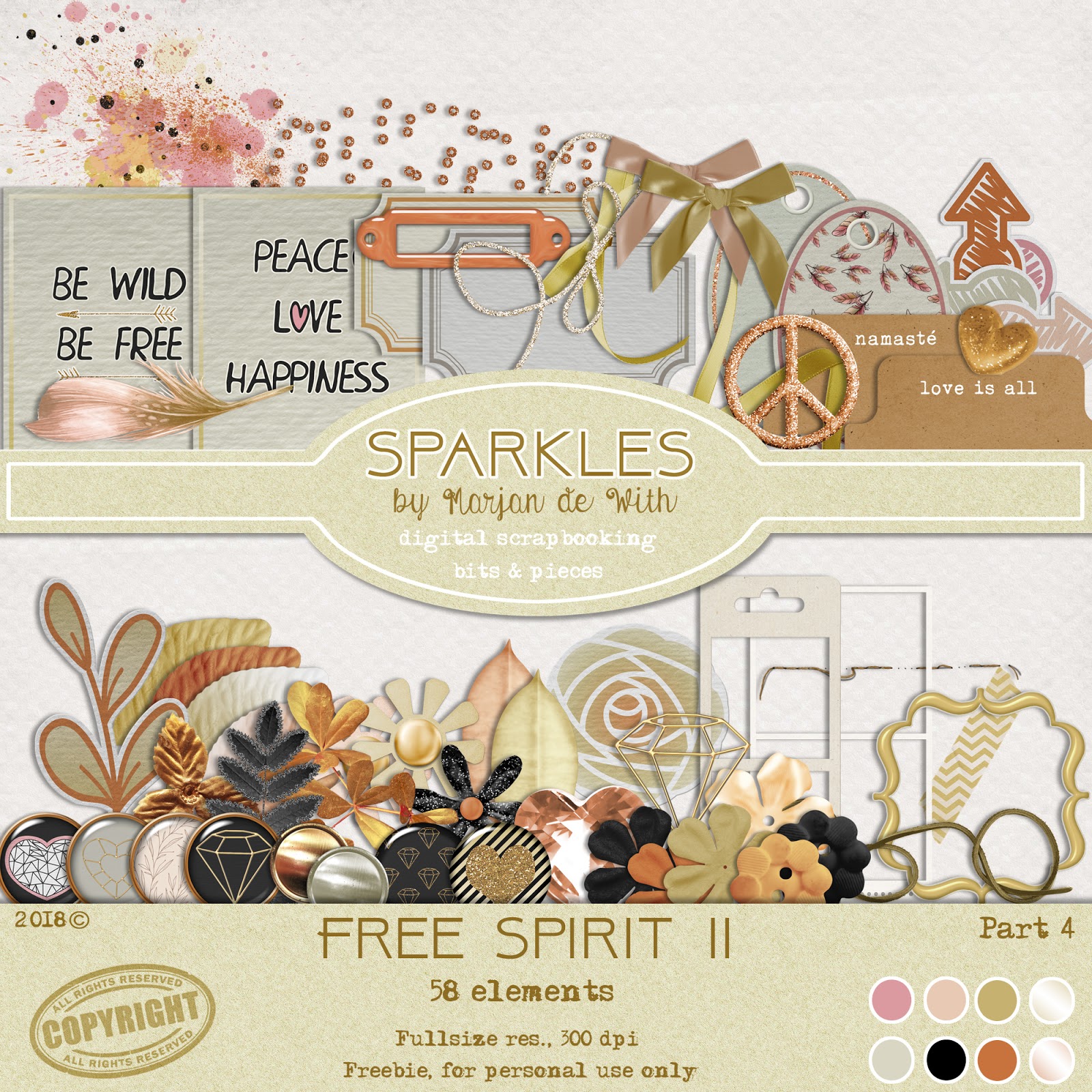 Sparkles by Marjan de With Free Spirit II