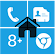 Download Home8+ like Windows 8 Launcher v4.0 Full Apk