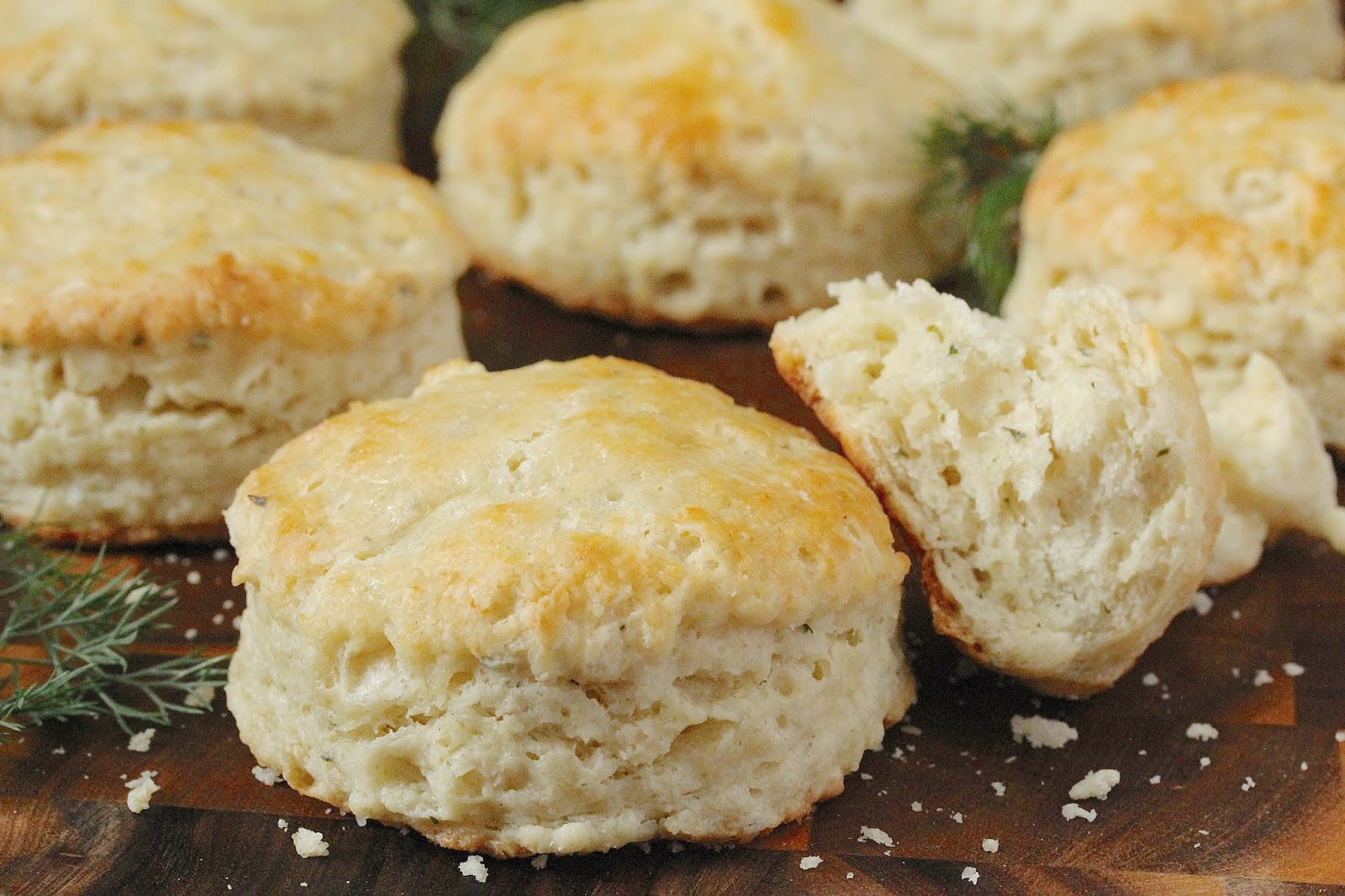 GARLIC AND HERBS BOURSIN BISCUITS In Good Flavor Great Recipes