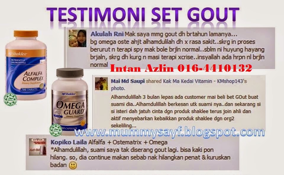 Vitamin Yang Sesuai Untuk Pesakit Gout Intan Azlin
