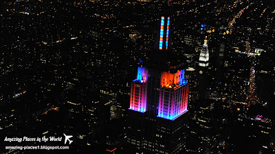 empire state building new york unique and rare photos at night