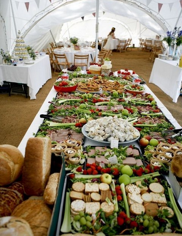 Star of the East Eco Friendly Wedding Tableware and Food