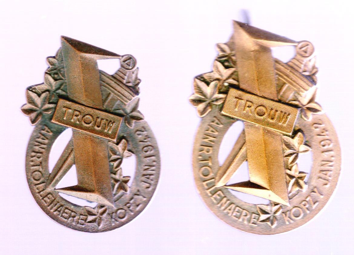 Ailsby Collection Tollenaere Commemorative Badge