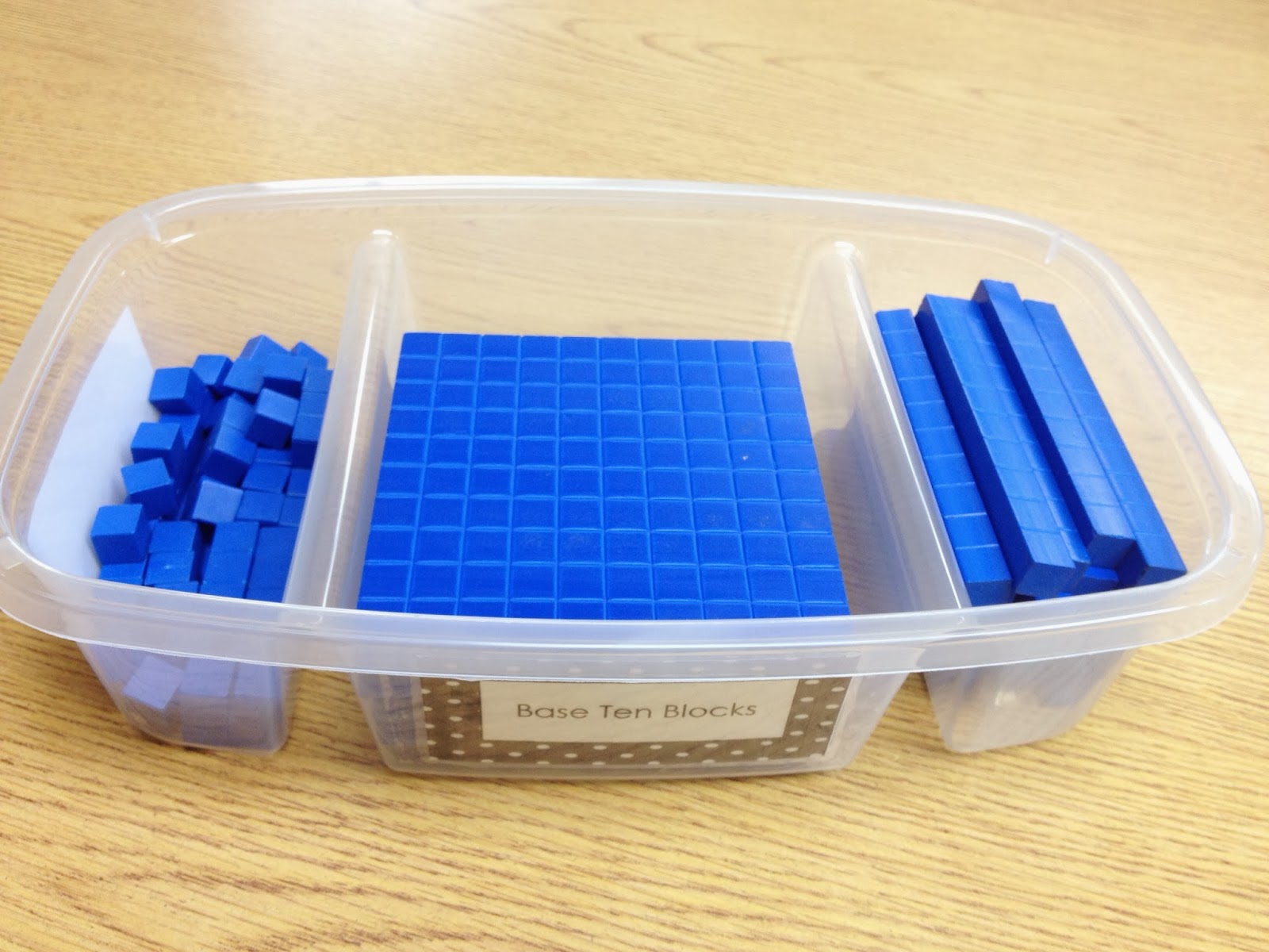 A View Into My Classroom Math Manipulative Storage
