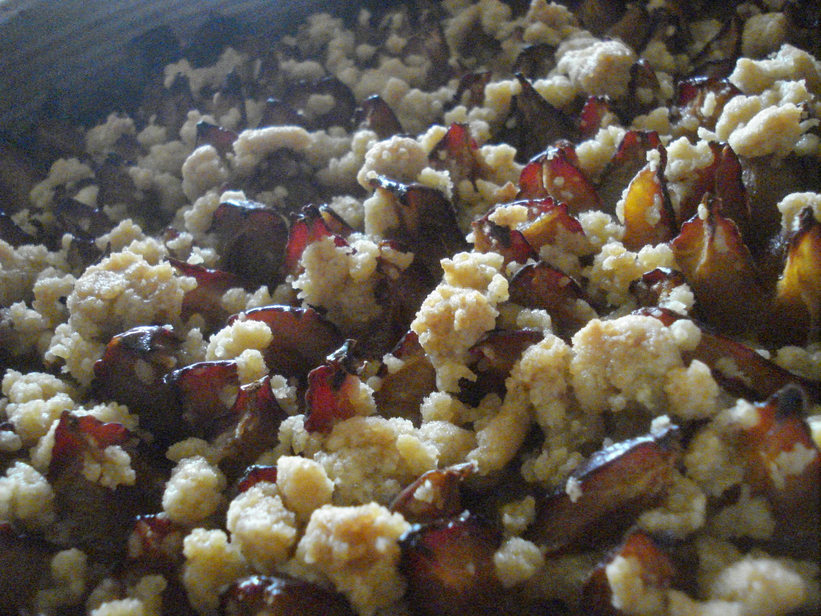 Pflaumenkuchen im August.