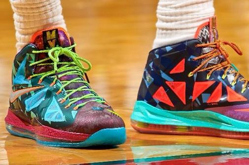 THE SNEAKER ADDICT: 2013 Nike Lebron 10 What The MVP X Sneaker (Images ...