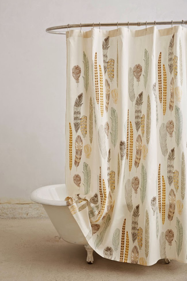 andrew's blog Anthropologie Shower Curtains