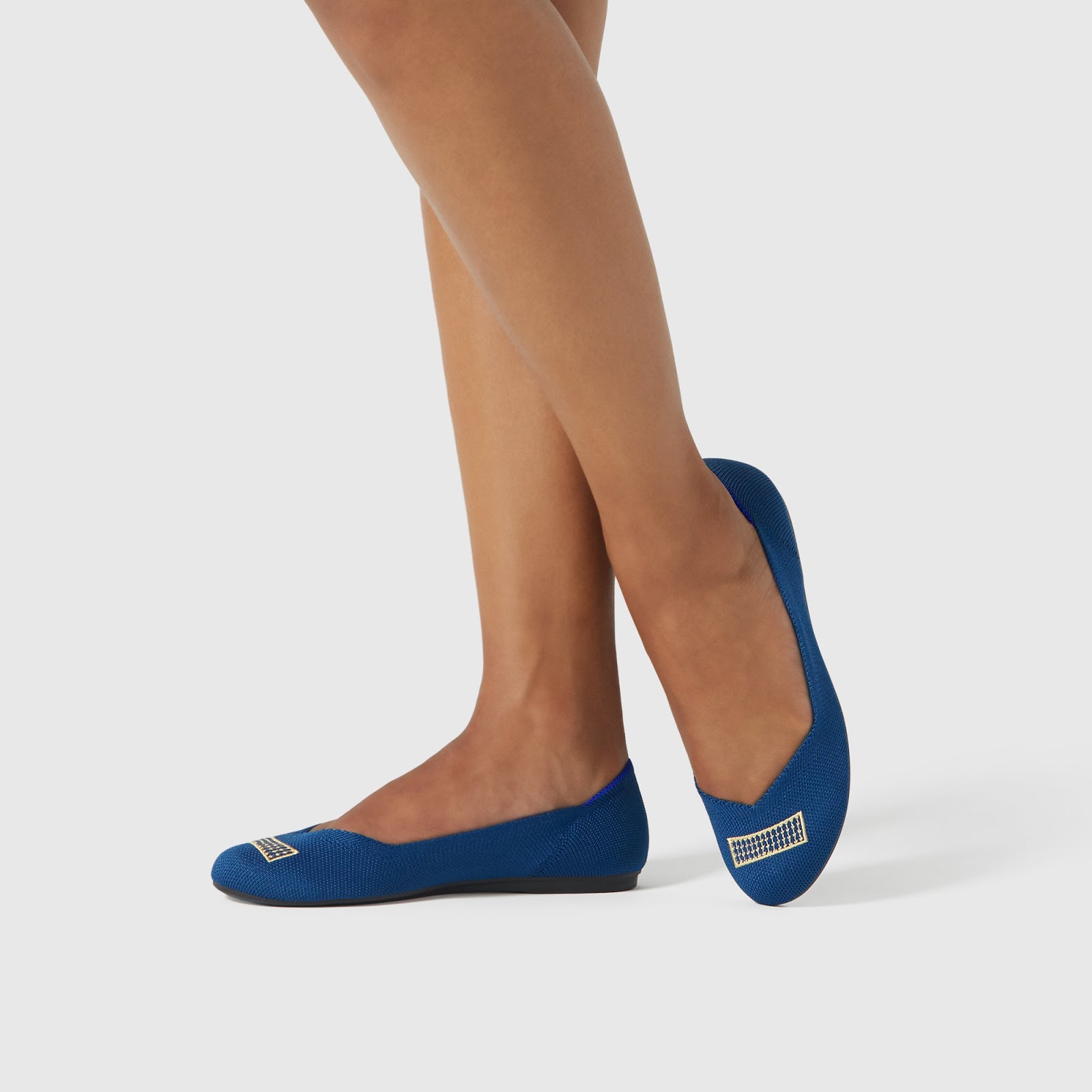 rothys blue flats