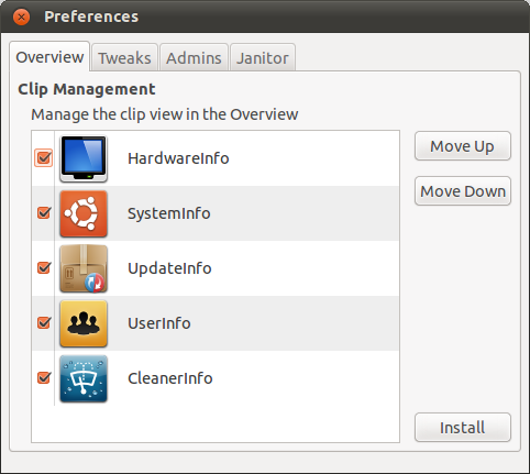 Tweak for Ubuntu Oneiric