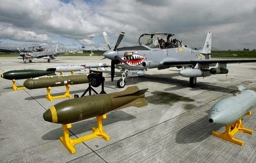 Embraer EMB 314 AT29B SuperTucano [F.A.C.] Ejército de