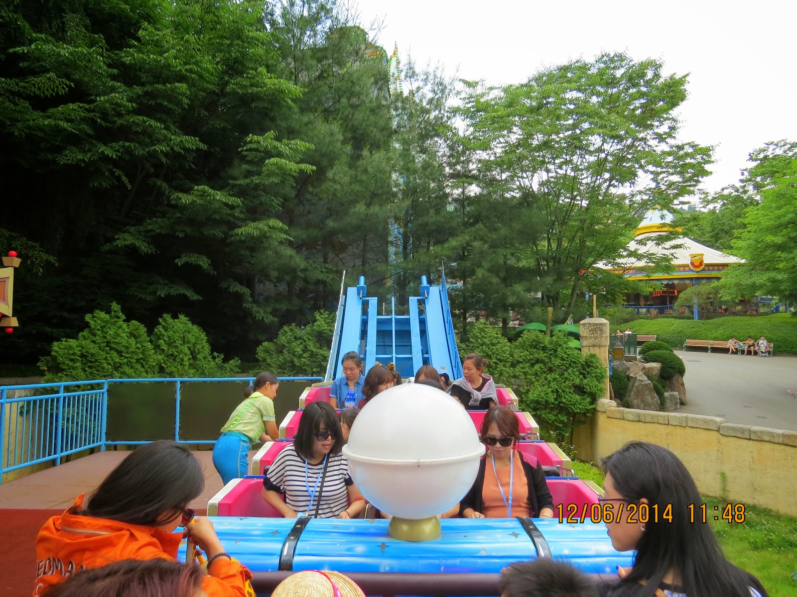 Second Drop Attractions My experience at South Korea's Everland