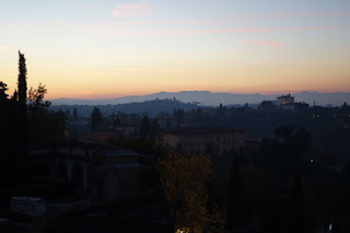 San Miniato Florence Italy Gregorian Chant Fort Belvedere in distance