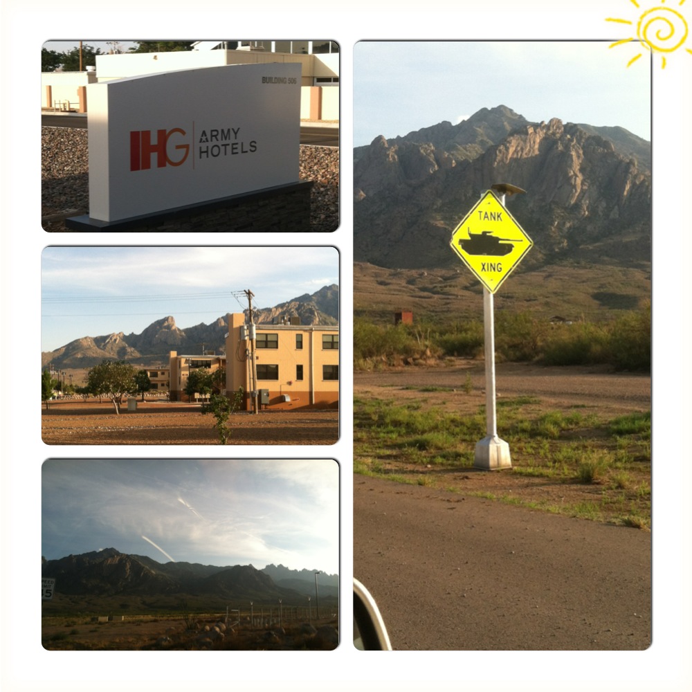 Measurements of Merriment White Sands Army Base