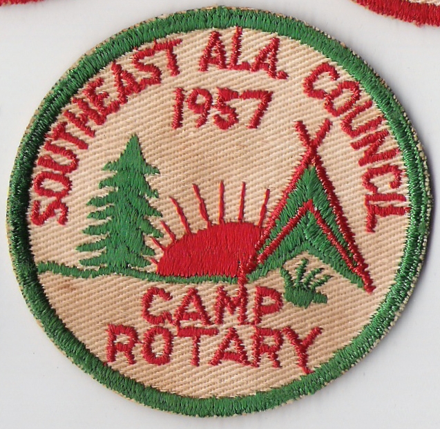 This Old Boy Scout Patch Camp Rotary Birthplace of Cowikee 224