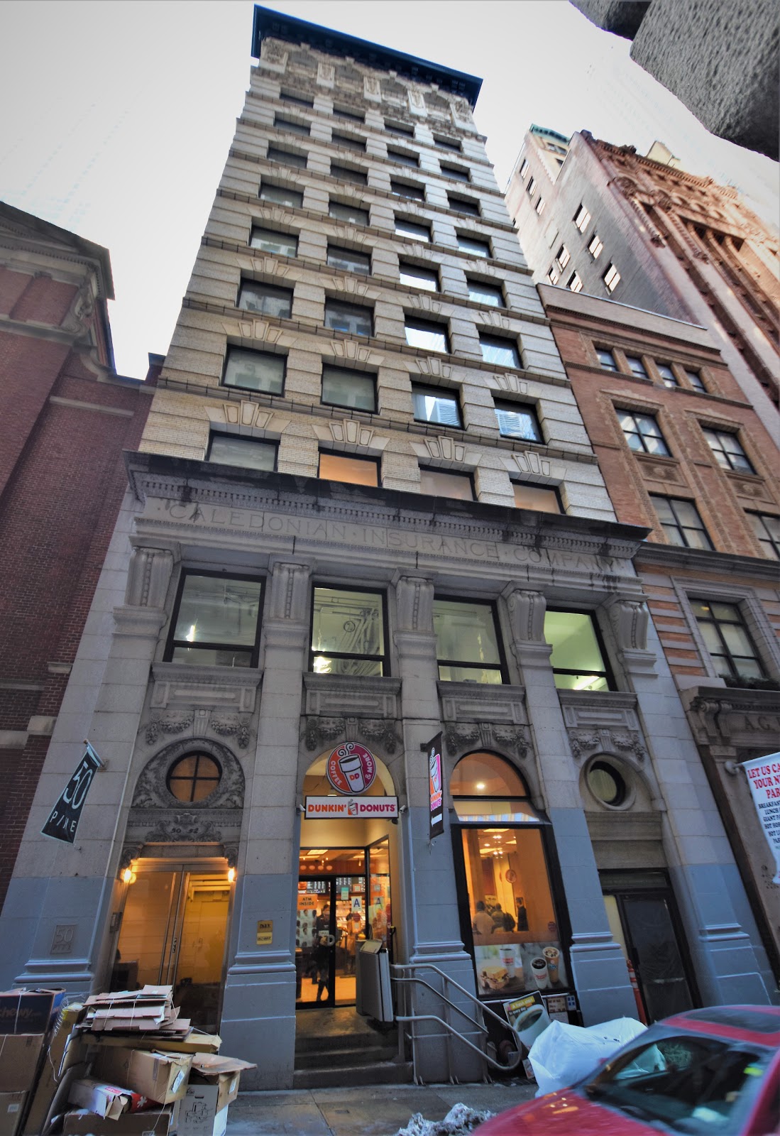 Daytonian in Manhattan The 1902 Caledonian Insurance Bldg 5052 Pine
