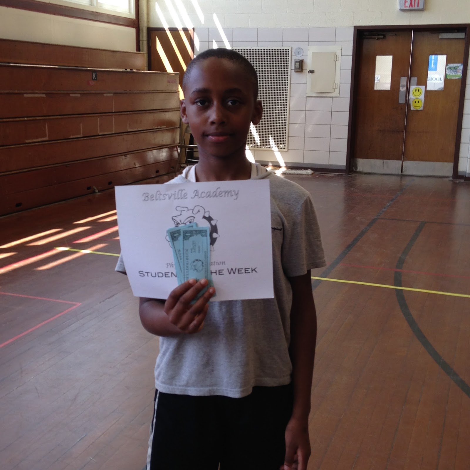 Beltsville Academy Physical Education Students of the Week