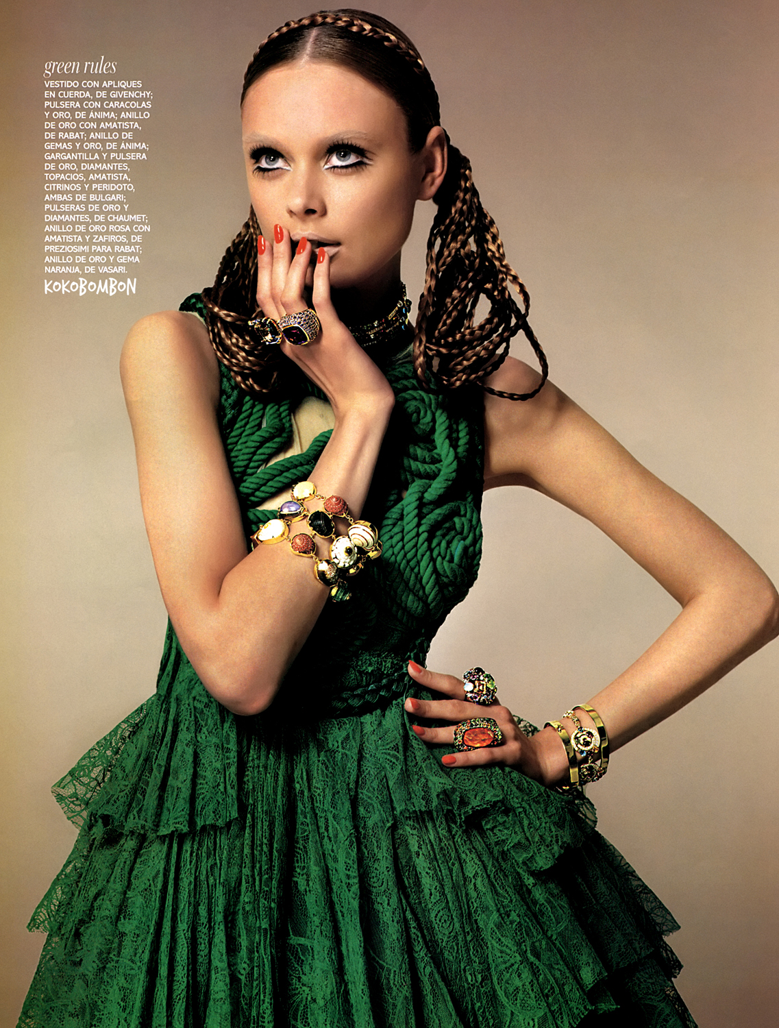 Editorial Fashion | &ldquo;Techinicolor&rdquo; Vogue Spain - December 2007 | Cool