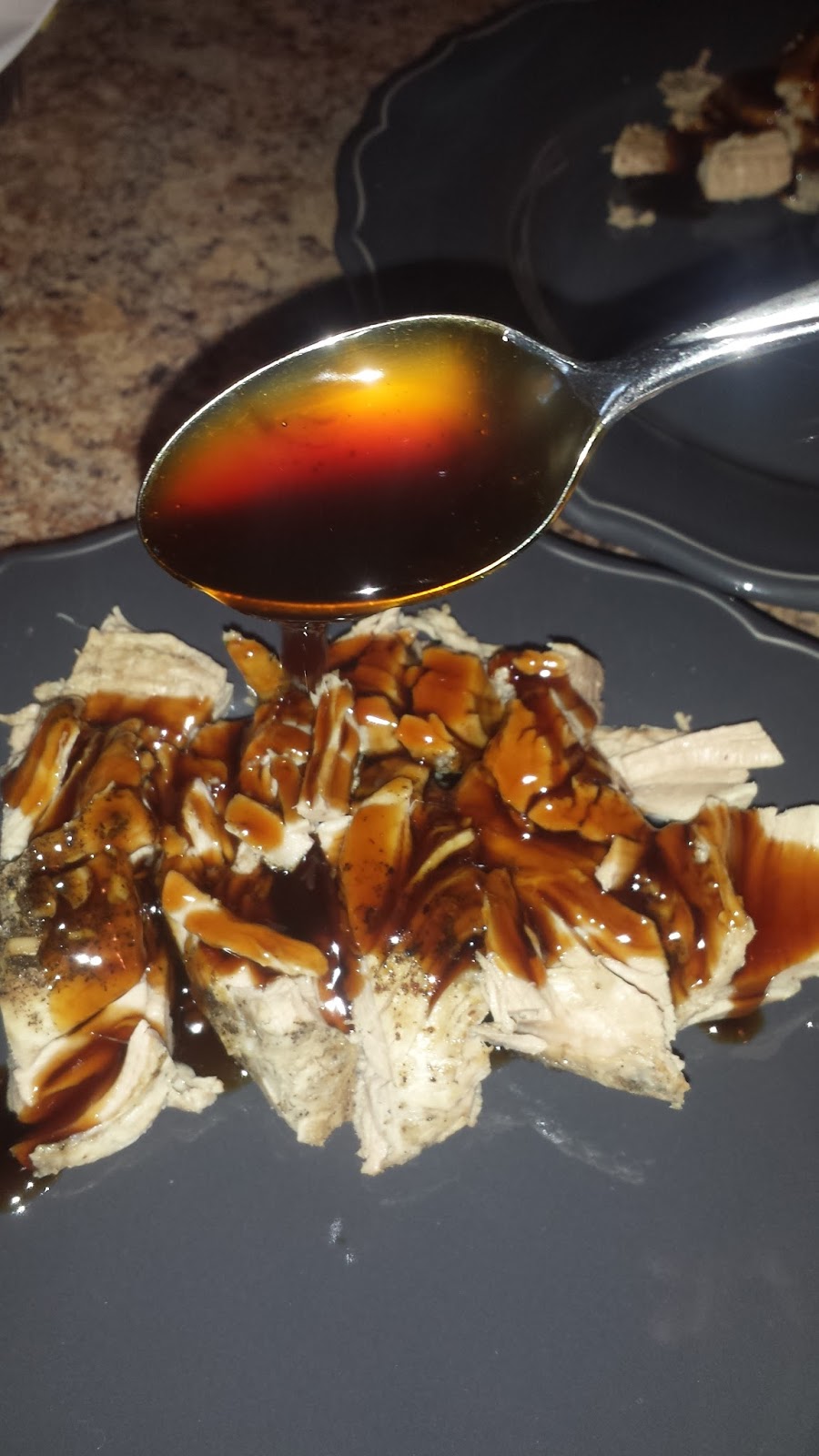 Rebecca's Amazing Creations Slow Cooker Pork with Balsamic Glaze