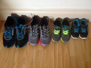 Four Pairs of Trainers