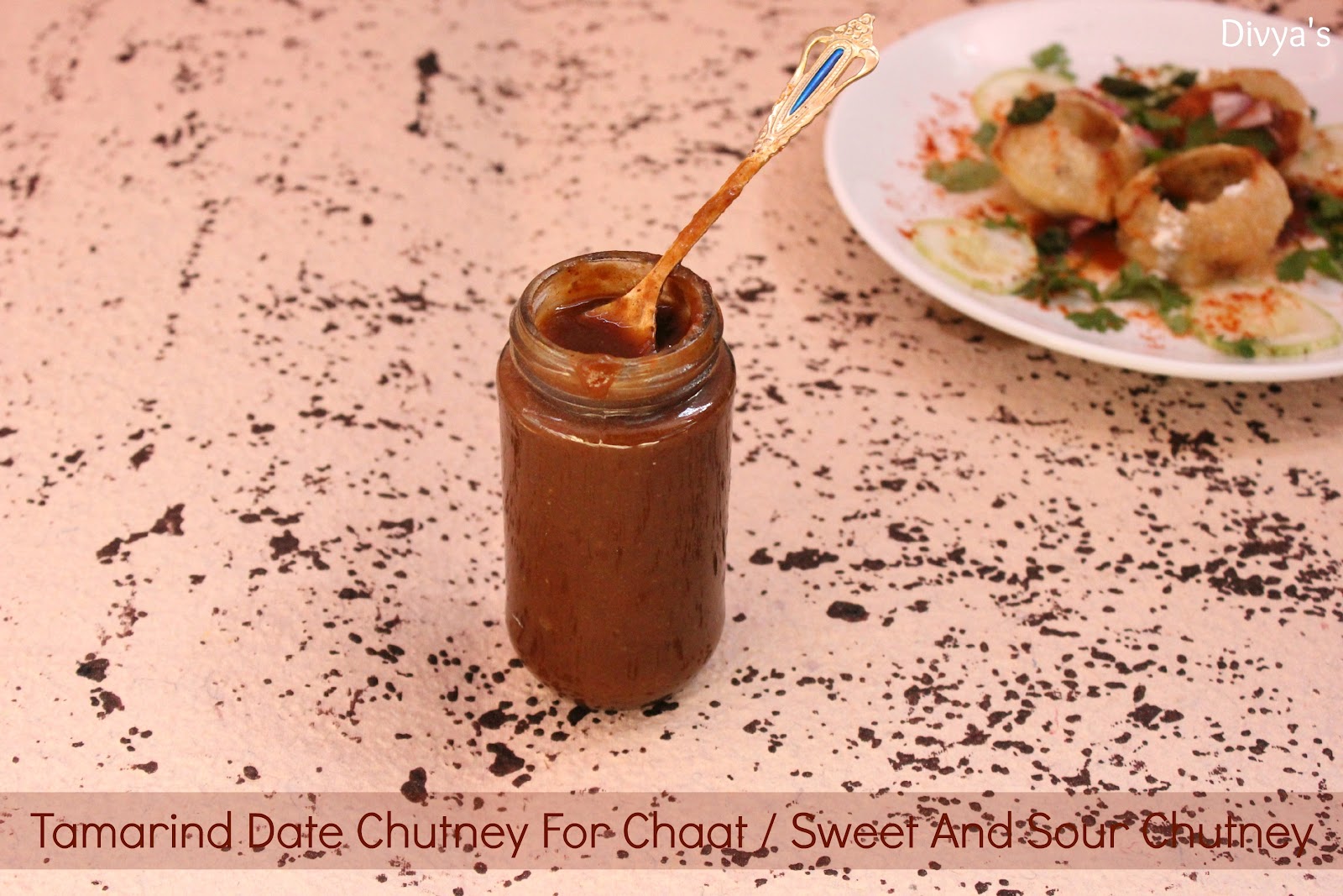Tamarind Date Chutney For Chaat / Sweet And Sour Chutney / Khatta