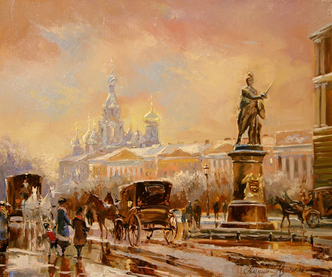 Alexey Rychkov Алексея Рычкова 1968 | Russian Impressionist painter 