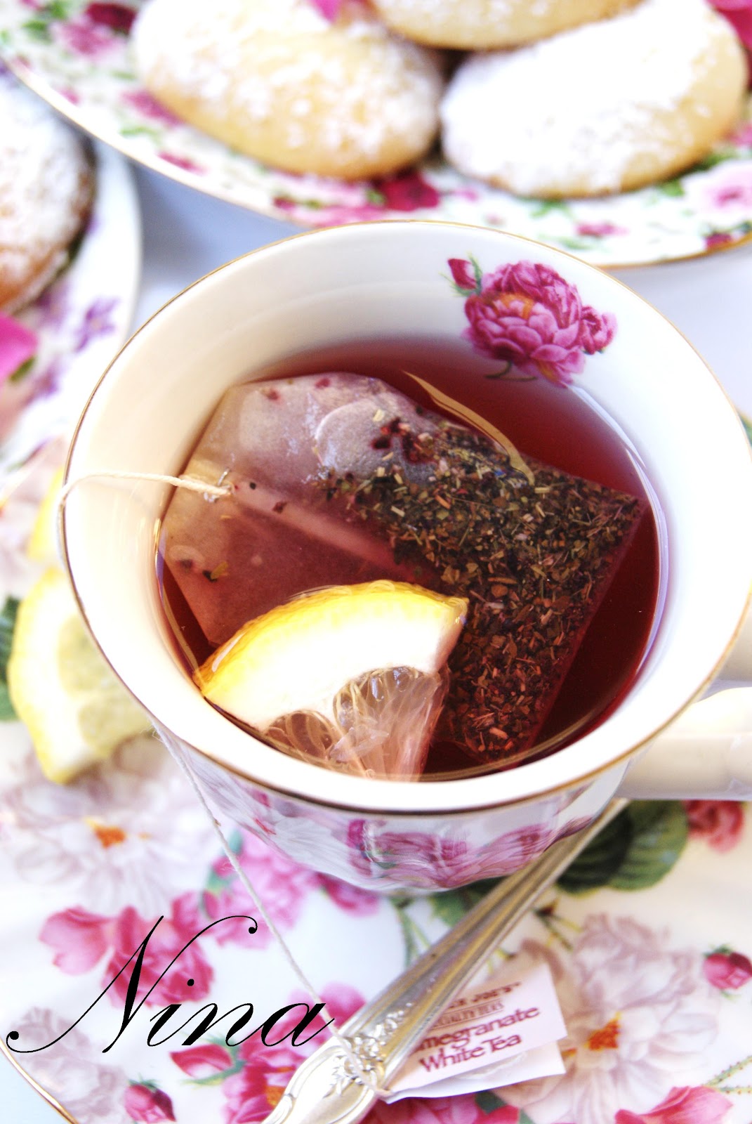 NINA'S RECIPES..... TEA TIME COOKIES AND TEA