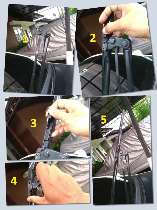 Tips Pemasangan atau Ganti Wiper Depan pada Toyota Etios Valco (ukuran