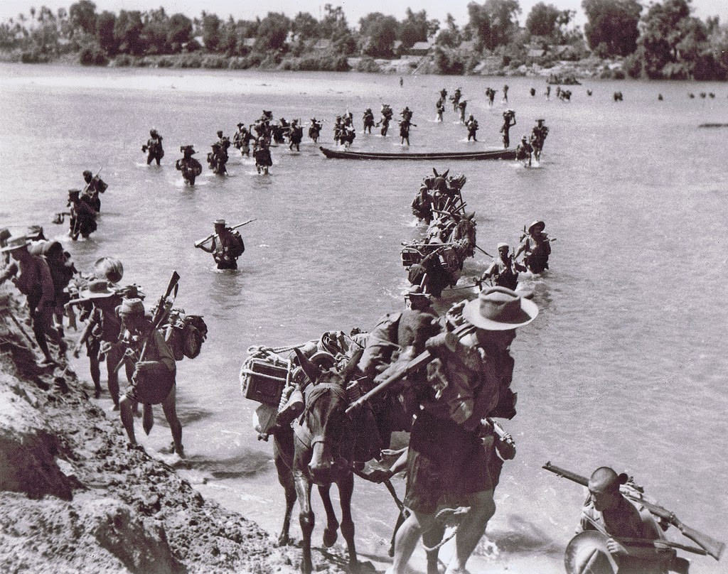 Crossing the Irrawaddy, 1944