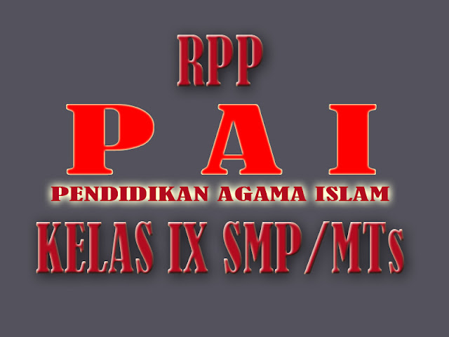 RPP PAI KELAS VIII SMP/MTs KURIKULUM 2013 REVISI 2018