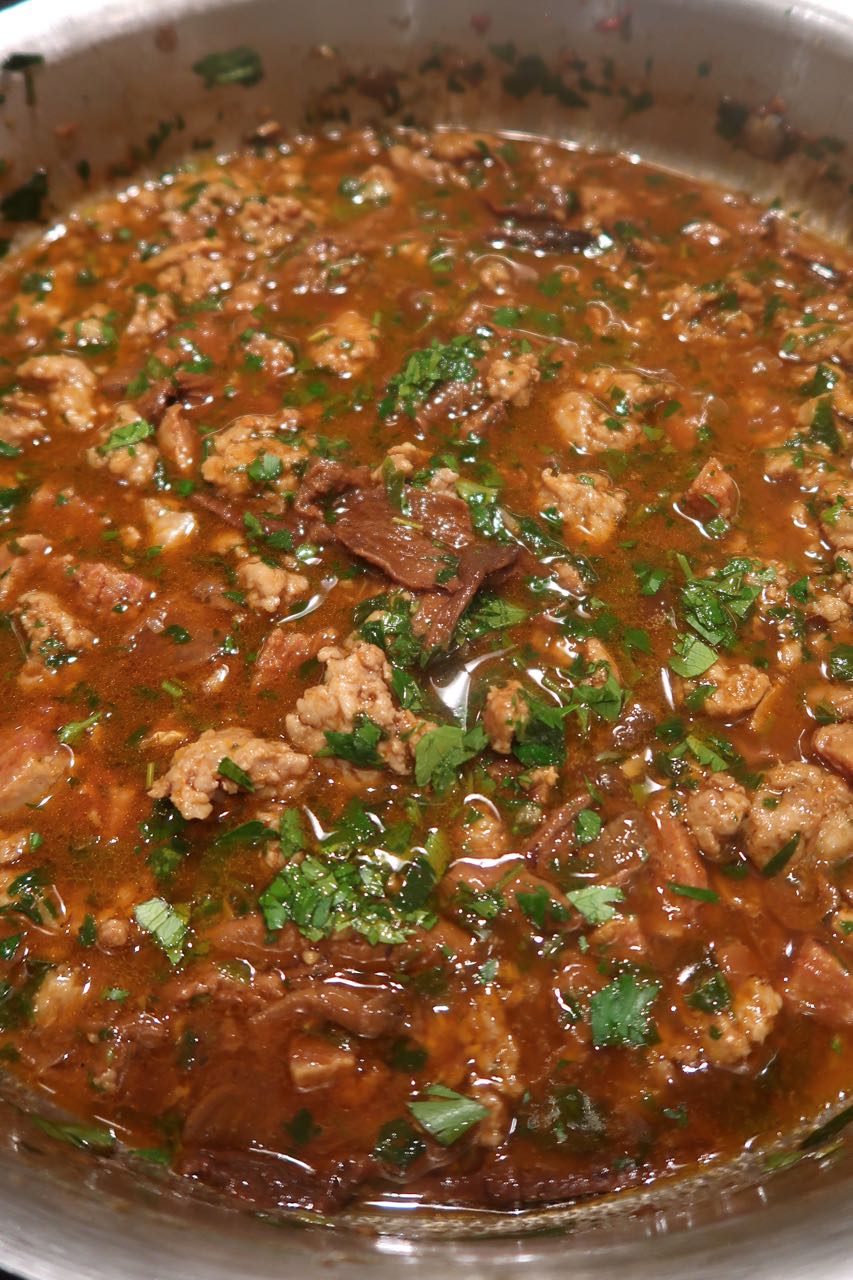 Scrumpdillyicious Cavatelli with Porcini Mushroom & Sausage Ragù