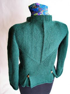 Knitted Military Inspired Multi-direction Jacket