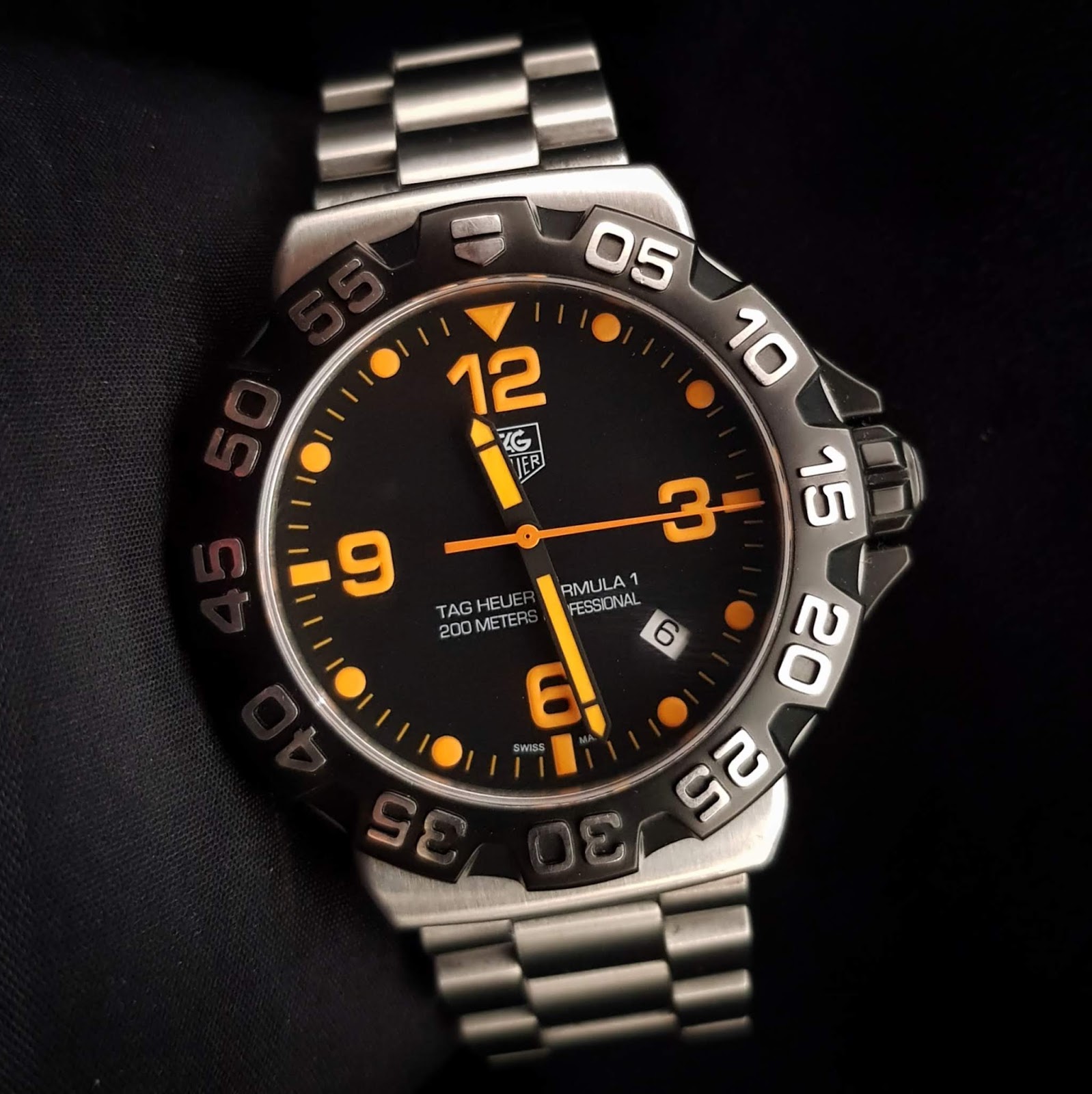 jual tag heuer formula 1 second