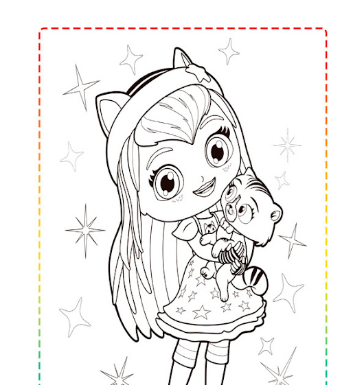 Little Charmers Hazel Coloring Pages Coloring Pages