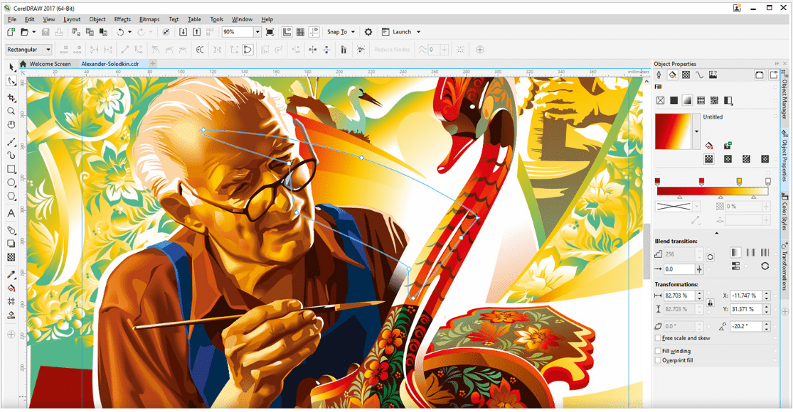 CorelDRAW Graphics Suite 2017 Software Edit Vektor Wajib Instal