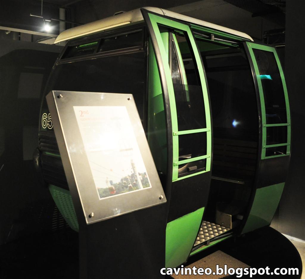 Entree Kibbles Singapore Cable Car Museum [Asia's First Cable Car