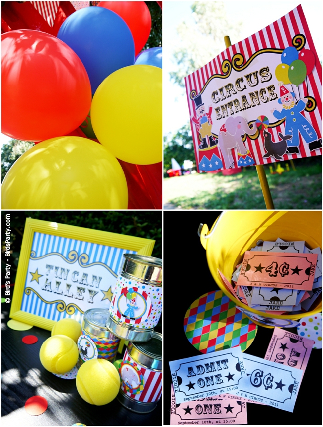 My Kids' Joint Big Top Circus Carnival Birthday Party - Party Ideas ...