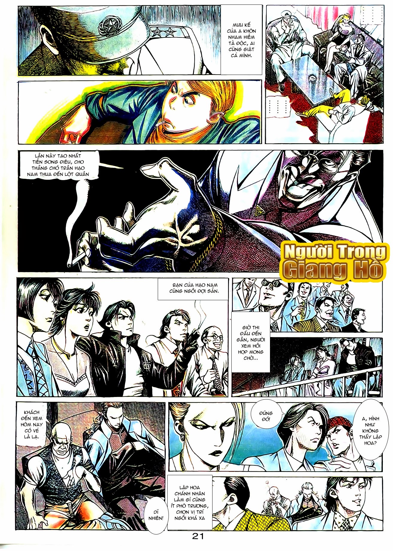 Người Trong Giang Hồ chap 100 - Trang 6