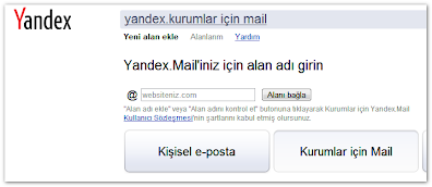 Şirketler ve Kobiler, Yandex'in Kurumlar için Mail Servisinin Detaylı Kurulumu