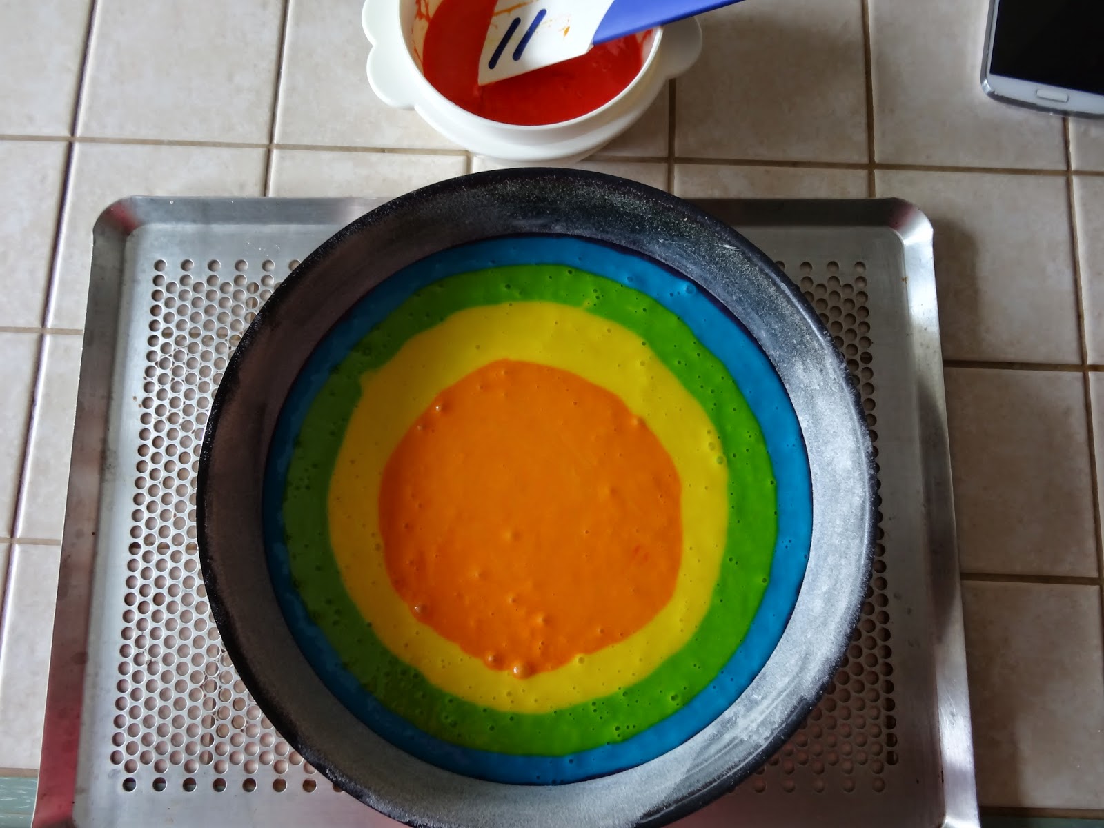Ça Déménage En Cuisine !: Rainbow Cake