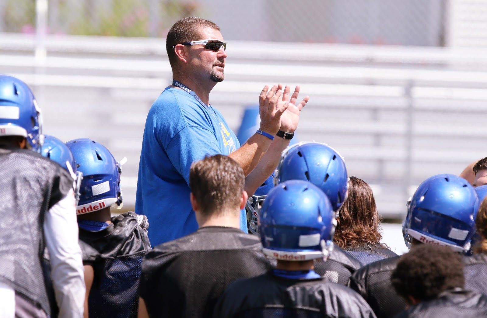 Mark Kodiak Ukena Warren Township High School Football Practice