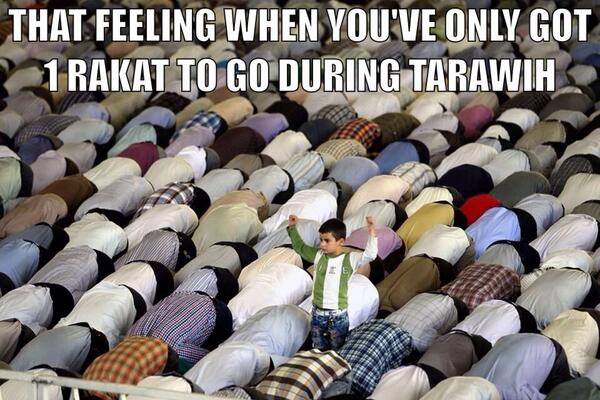 Kumpulan Meme dan gambar Lucu Tarawih Ramadhan 2015