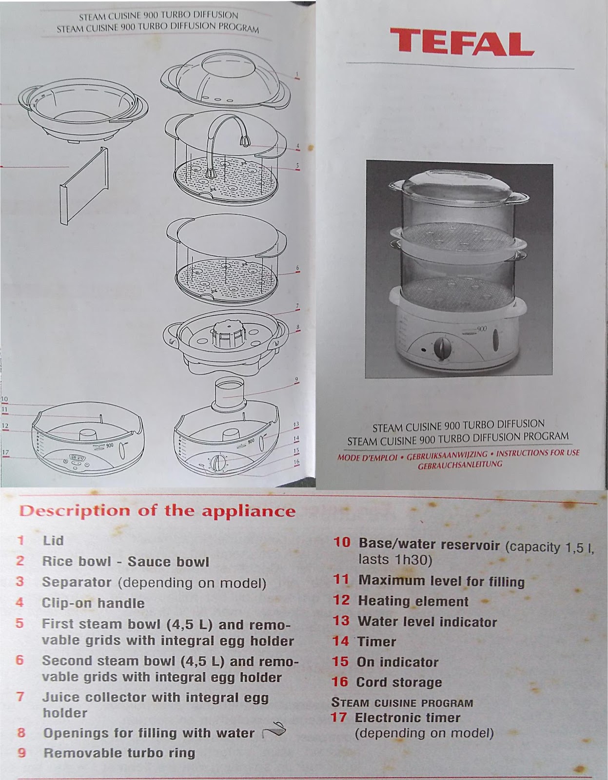 пароварка тефаль steam cuisine рецепты с фото фото 42