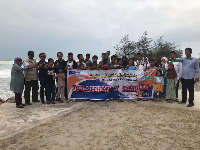 kegiatan pelatihan 7 habbits kampung berseri astra bengkulu