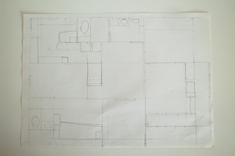 時には手書きで間取り図を Merrymade