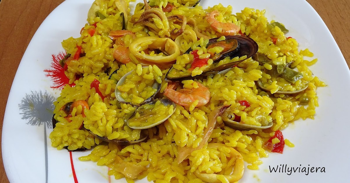 WILLYVIAJERA PURI Paella de marisco (En olla exprés)