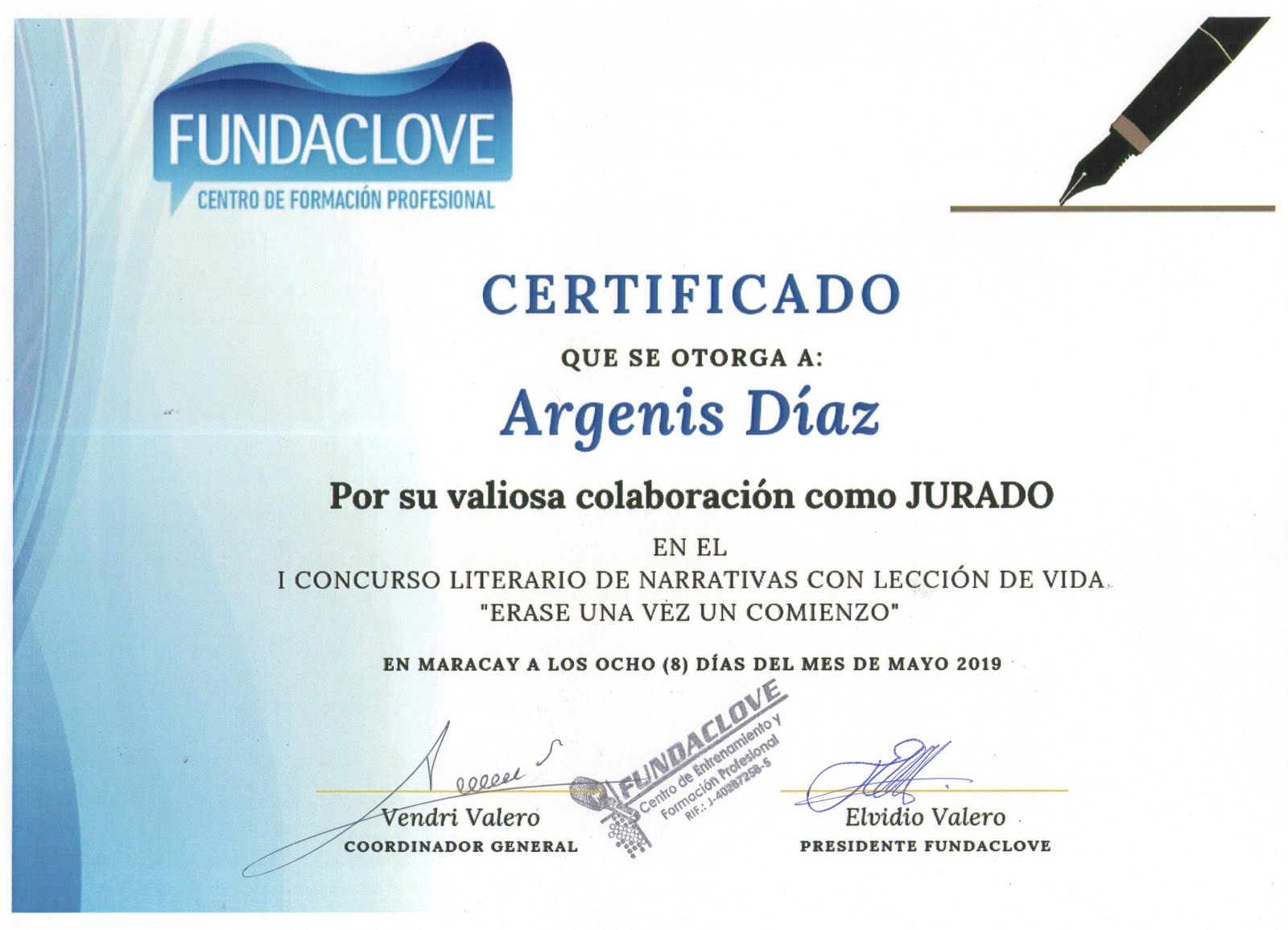 CERTIFICADO