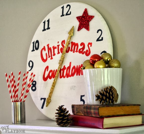 DIY Christmas Countdown Clock Tutorial DIY Playbook