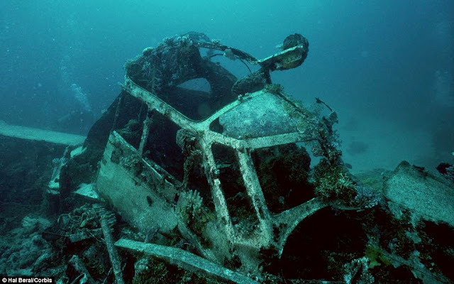 Islas Chuuk, el mayor cementerio de barcos del mundo